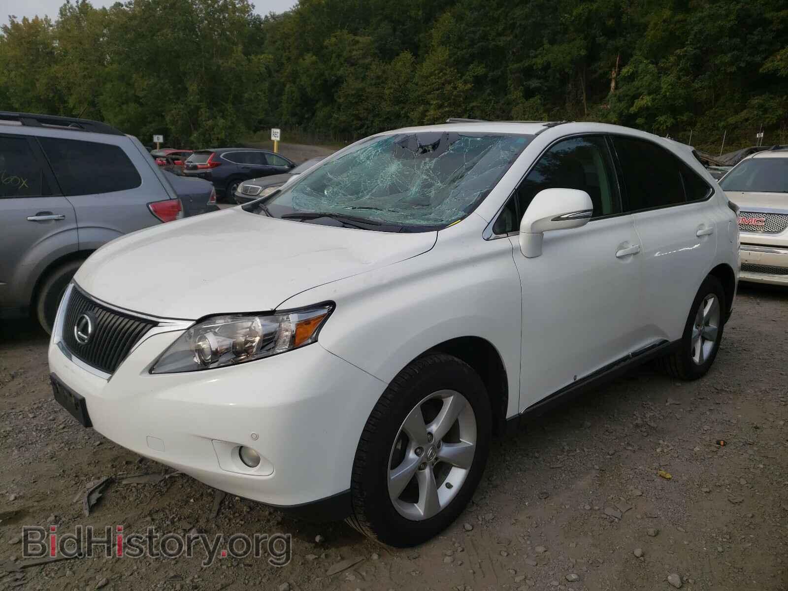 2011 LEXUS RX350 - VIN: 2T2BK1BA8BC110605 - Фото 2