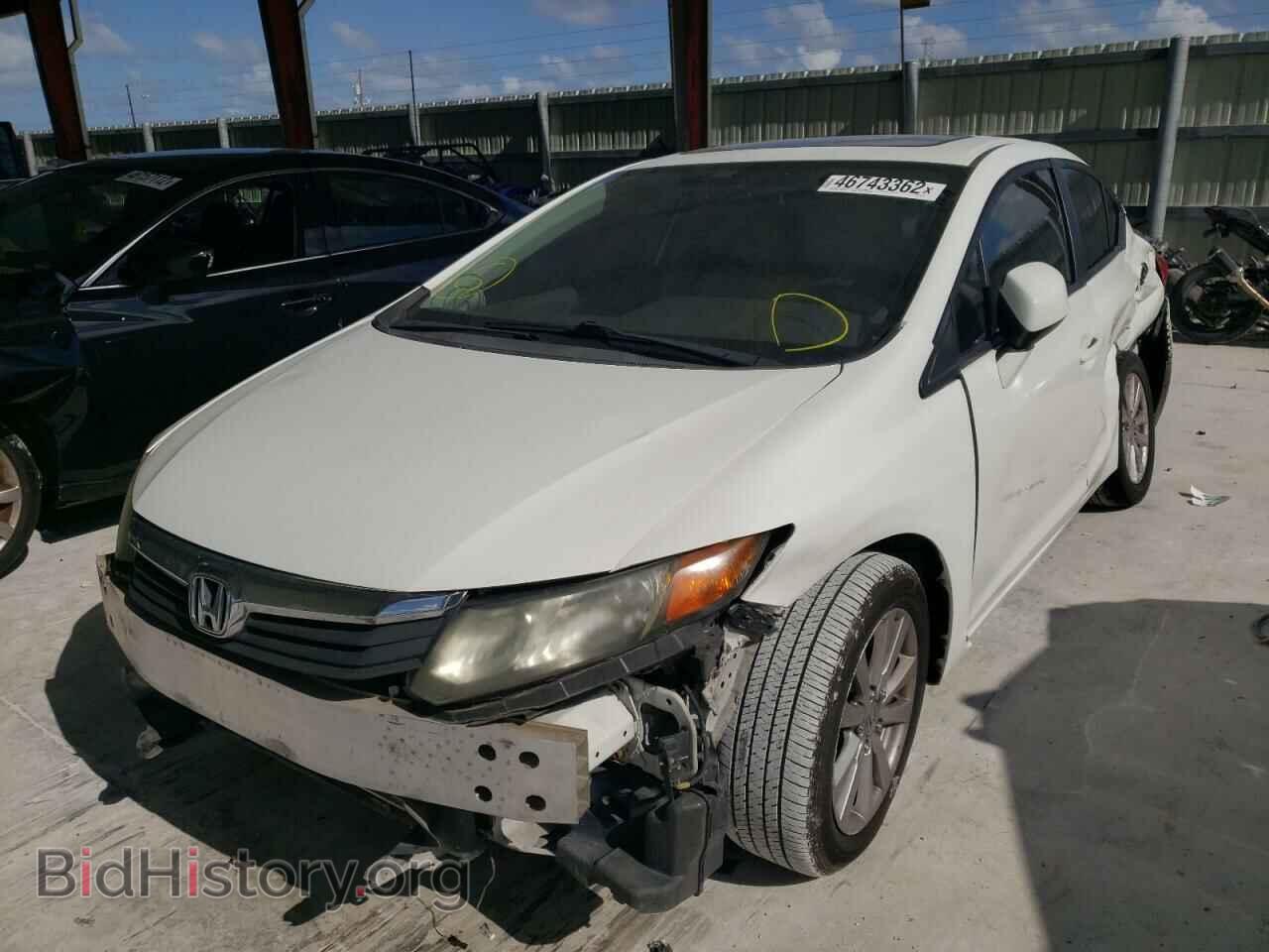 2012 HONDA CIVIC - VIN: 2HGFB2F81CH538415 - Фото 2