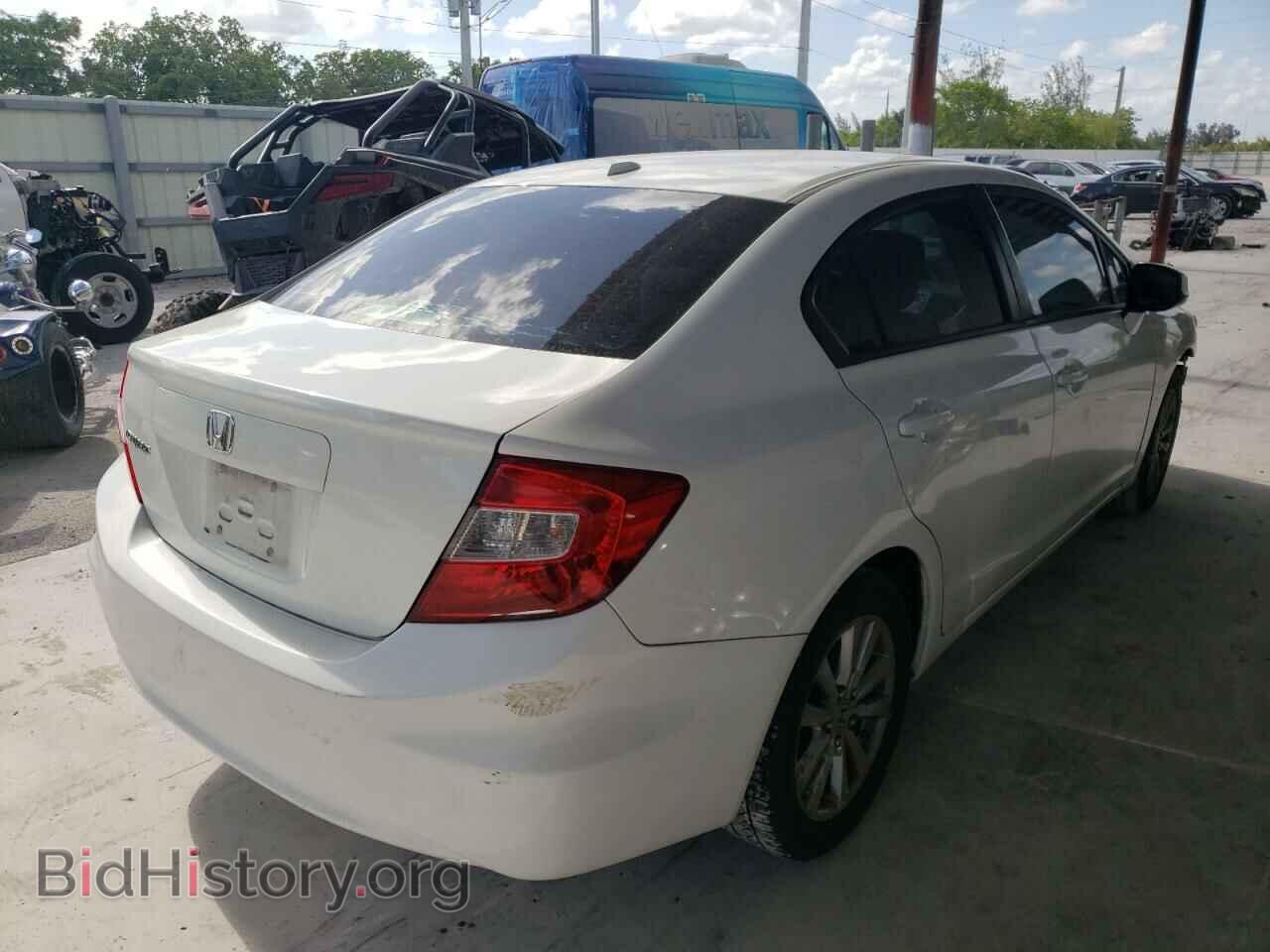 2012 HONDA CIVIC - VIN: 2HGFB2F81CH538415 - Фото 4