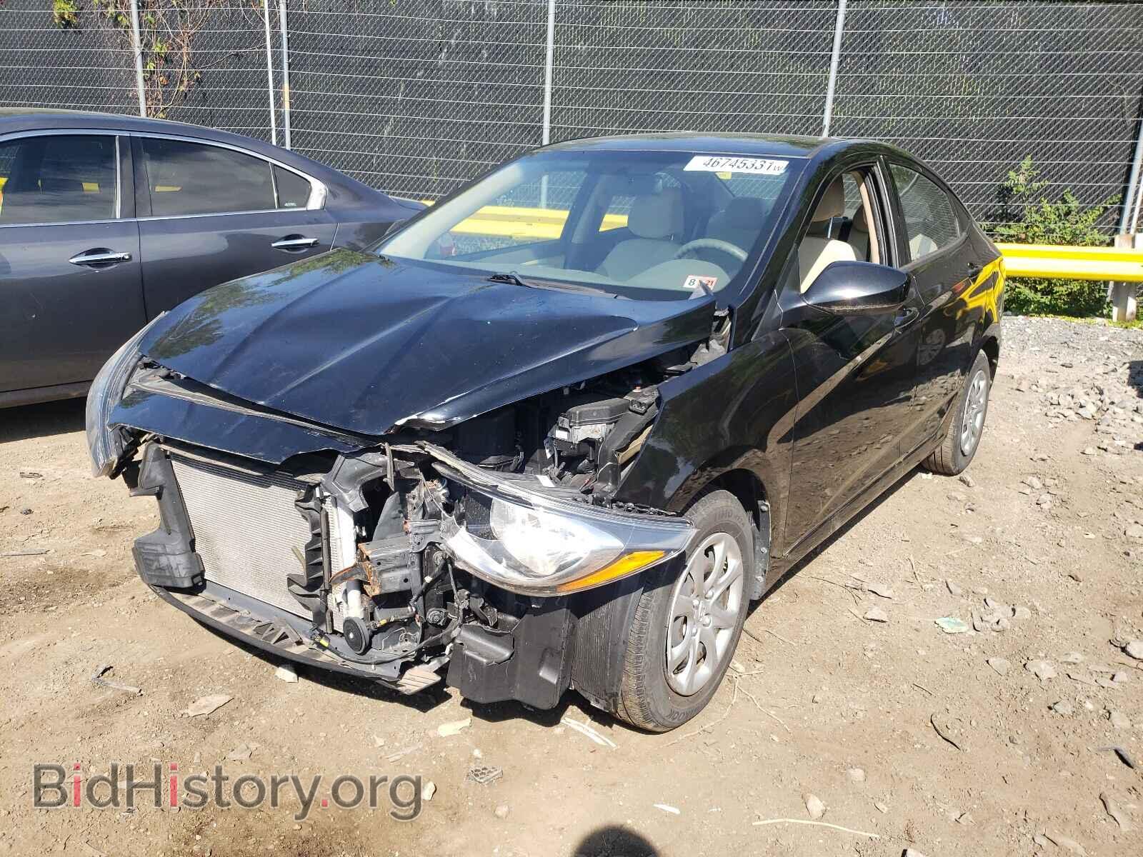 2014 HYUNDAI ACCENT - VIN: KMHCT4AE4EU766086 - Фото 2