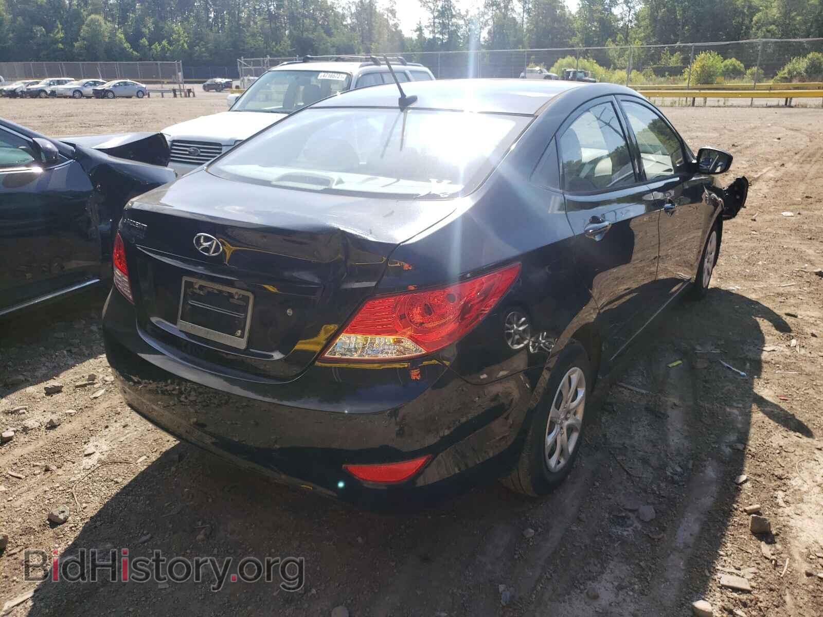 2014 HYUNDAI ACCENT - VIN: KMHCT4AE4EU766086 - Фото 4