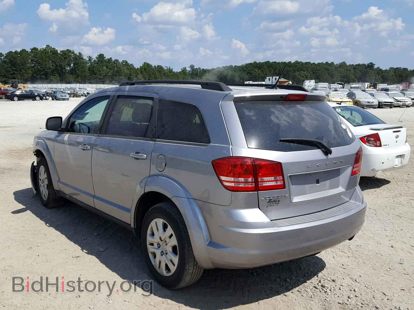 2017 DODGE JOURNEY SE - VIN: 3C4PDCAB7HT670325 - Фото 3