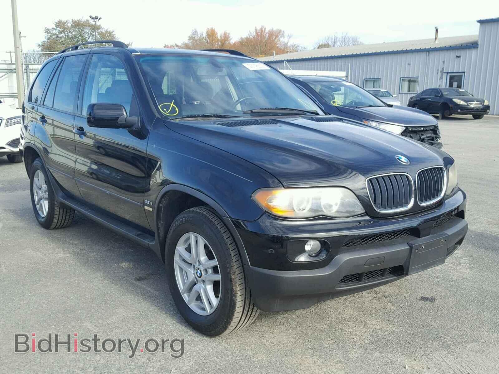 Photo 5UXFA13596LY45049 - BMW X5 2006