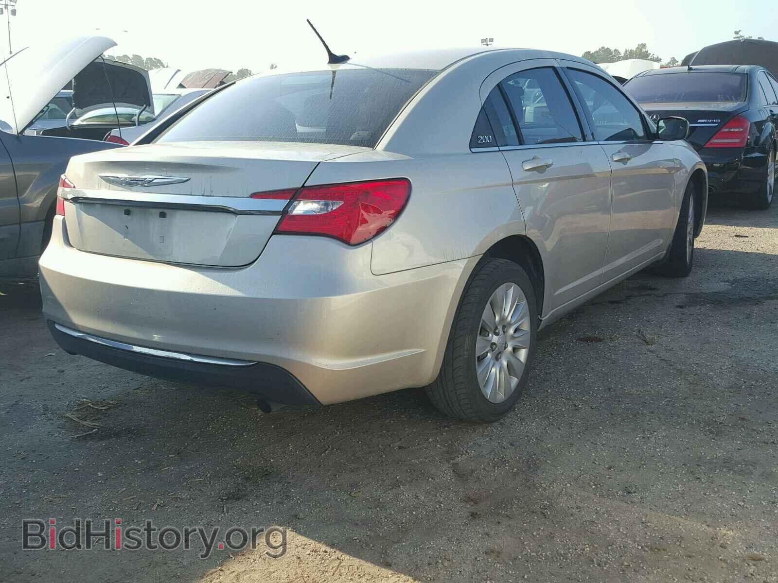 2014 CHRYSLER 200 - VIN: 1C3CCBAB2EN206371 - Фото 4