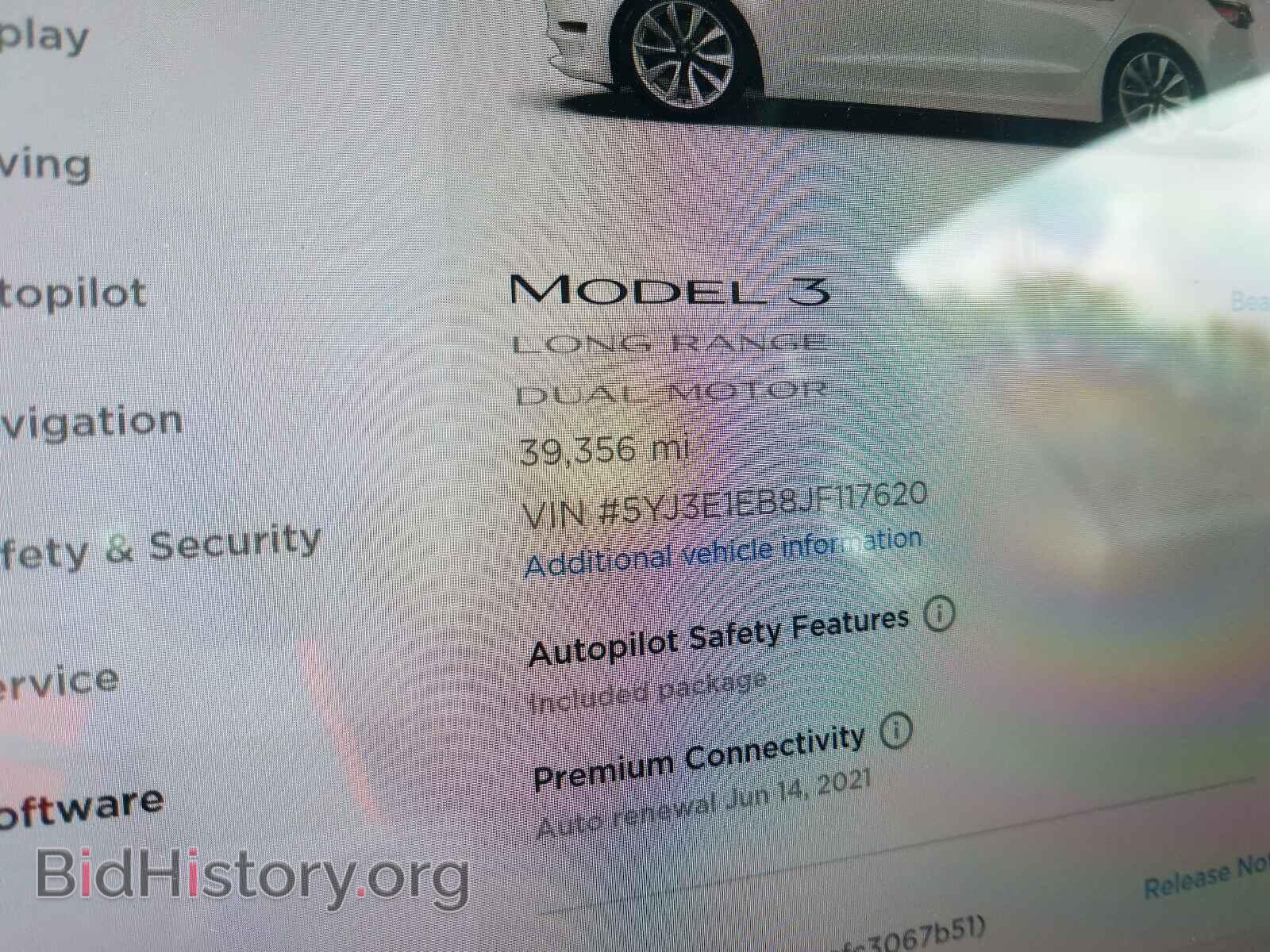 2018 TESLA MODEL 3 - VIN: 5YJ3E1EB8JF117620 - Фото 8