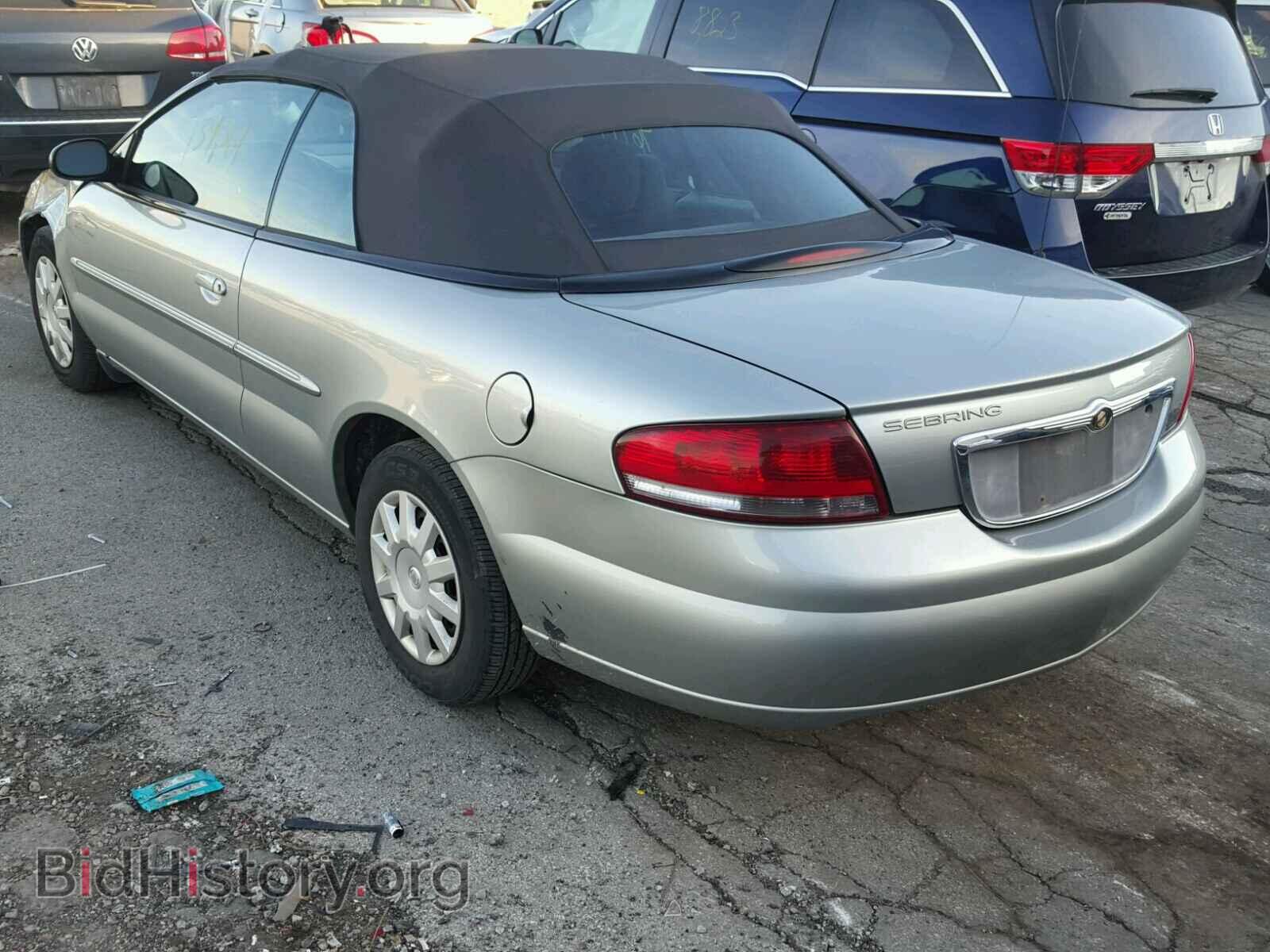 2005 CHRYSLER SEBRING - VIN: 1C3EL45R55N658052 - Фото 3