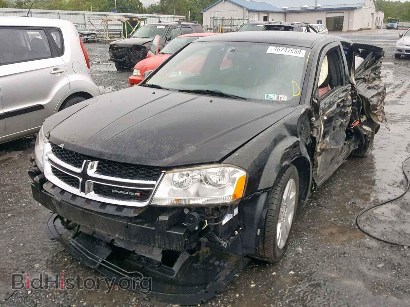 2012 DODGE AVENGER - VIN: 1C3CDZAB5CN232756 - Фото 2