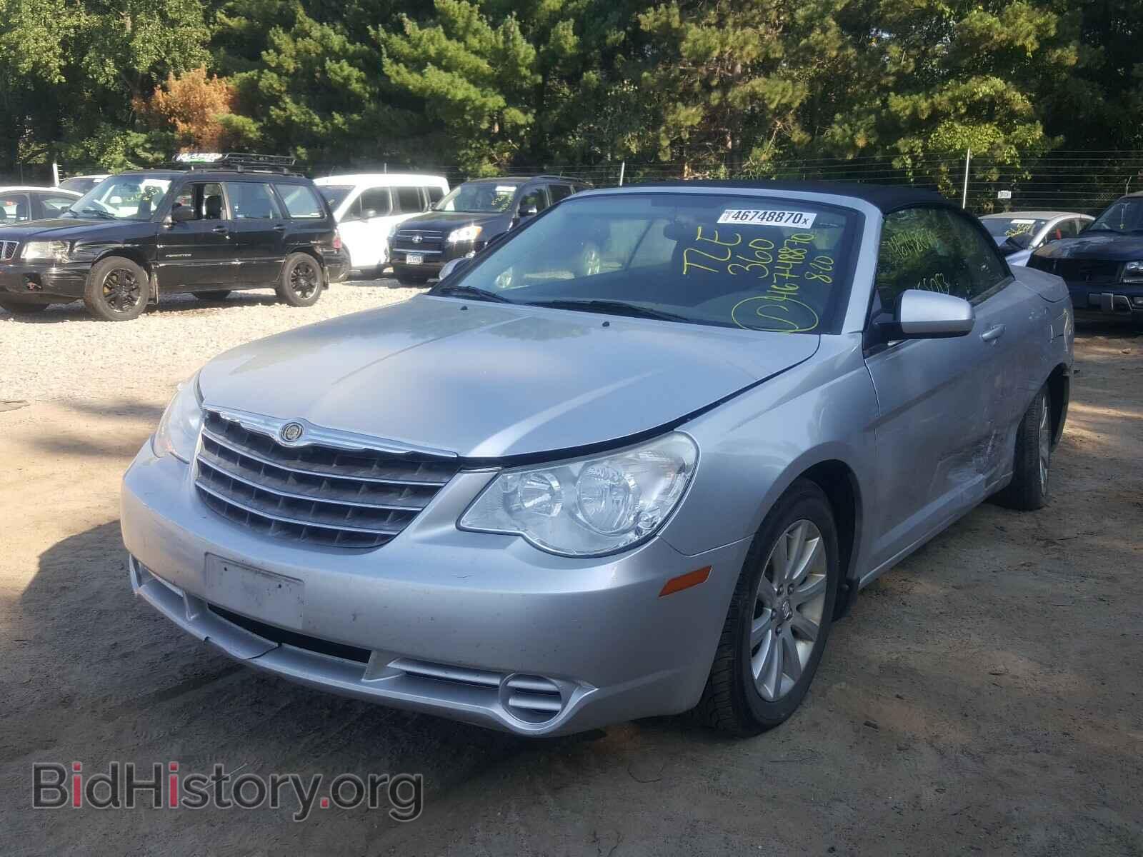 2010 CHRYSLER SEBRING - VIN: 1C3BC5EDXAN148836 - Фото 2
