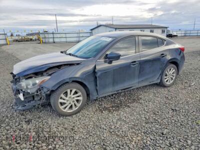 2015 Mazda 3 Touring, black — VIN JM1BM1V78F1267771, Copart