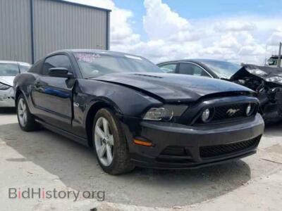 2014 Ford MUSTANG GT, черный — VIN 1ZVBP8CF3E5203247, Copart