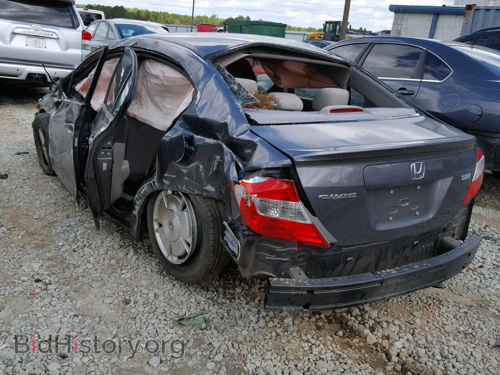 2012 HONDA CIVIC - VIN: 2HGFB2F68CH332121 - Фото 3