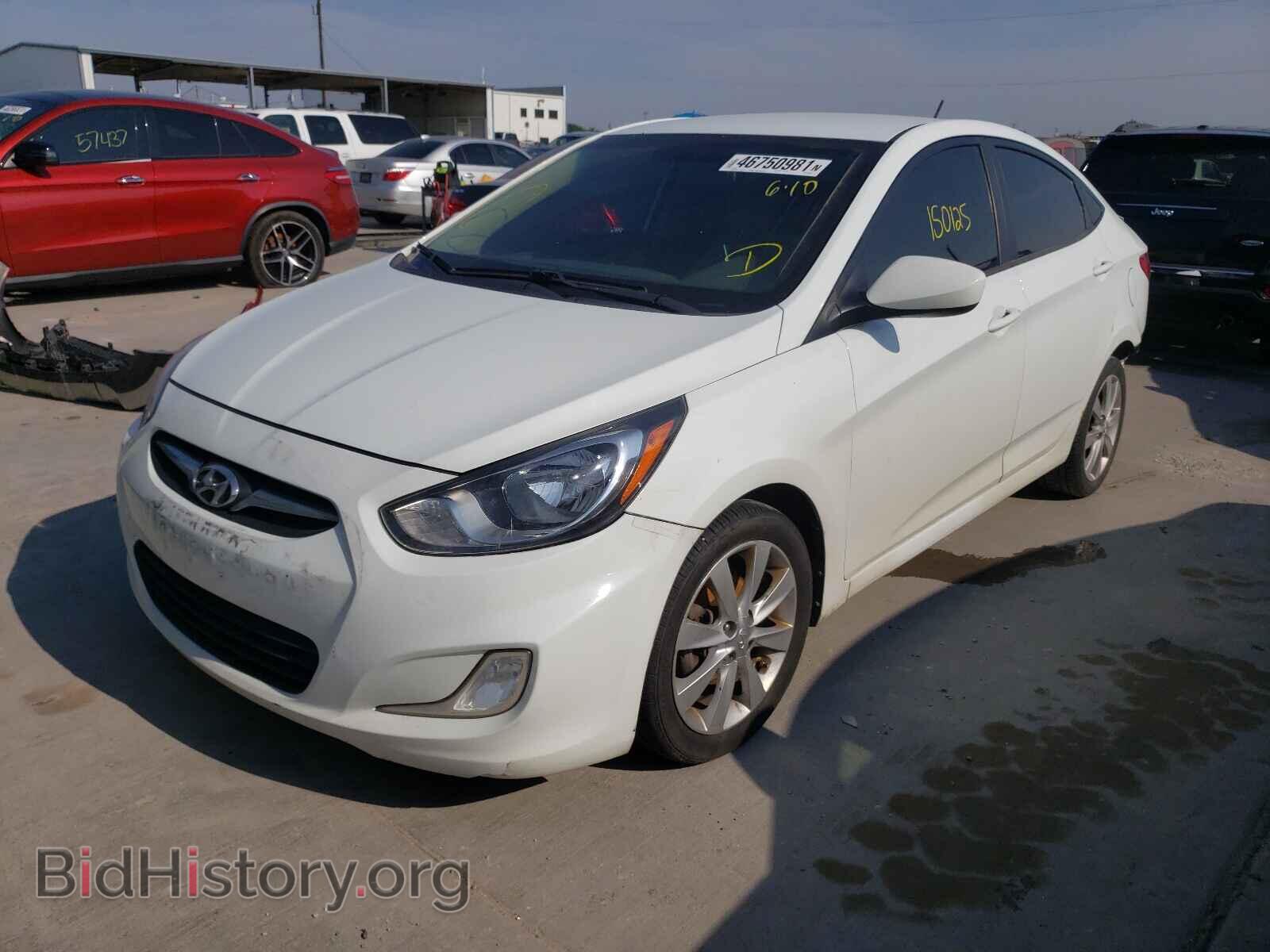 2012 HYUNDAI ACCENT - VIN: KMHCU4AE6CU049490 - Фото 2