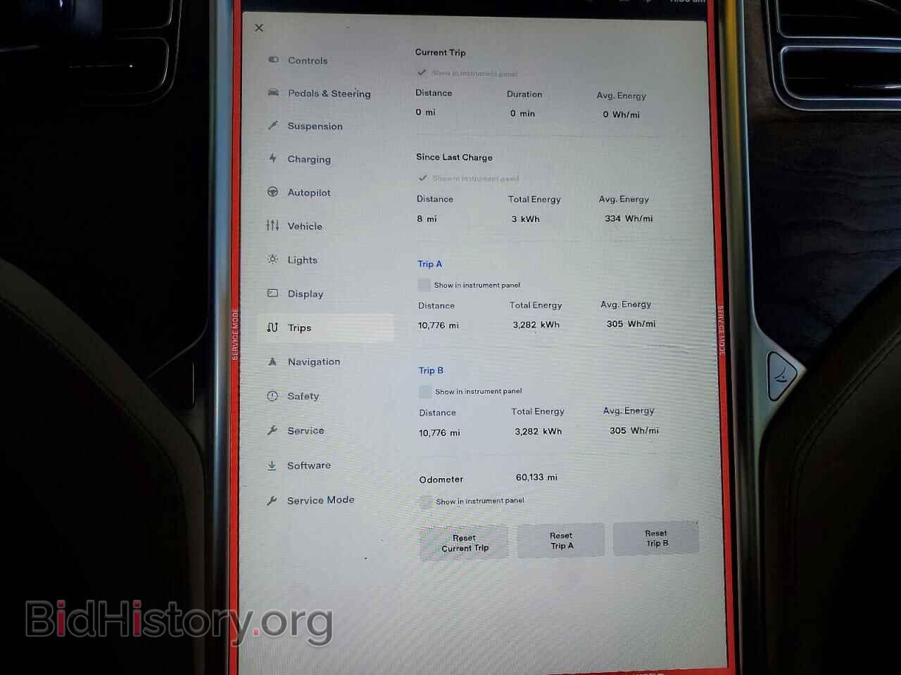 2017 TESLA MODEL S - VIN: 5YJSA1E12HF232884 - Фото 9