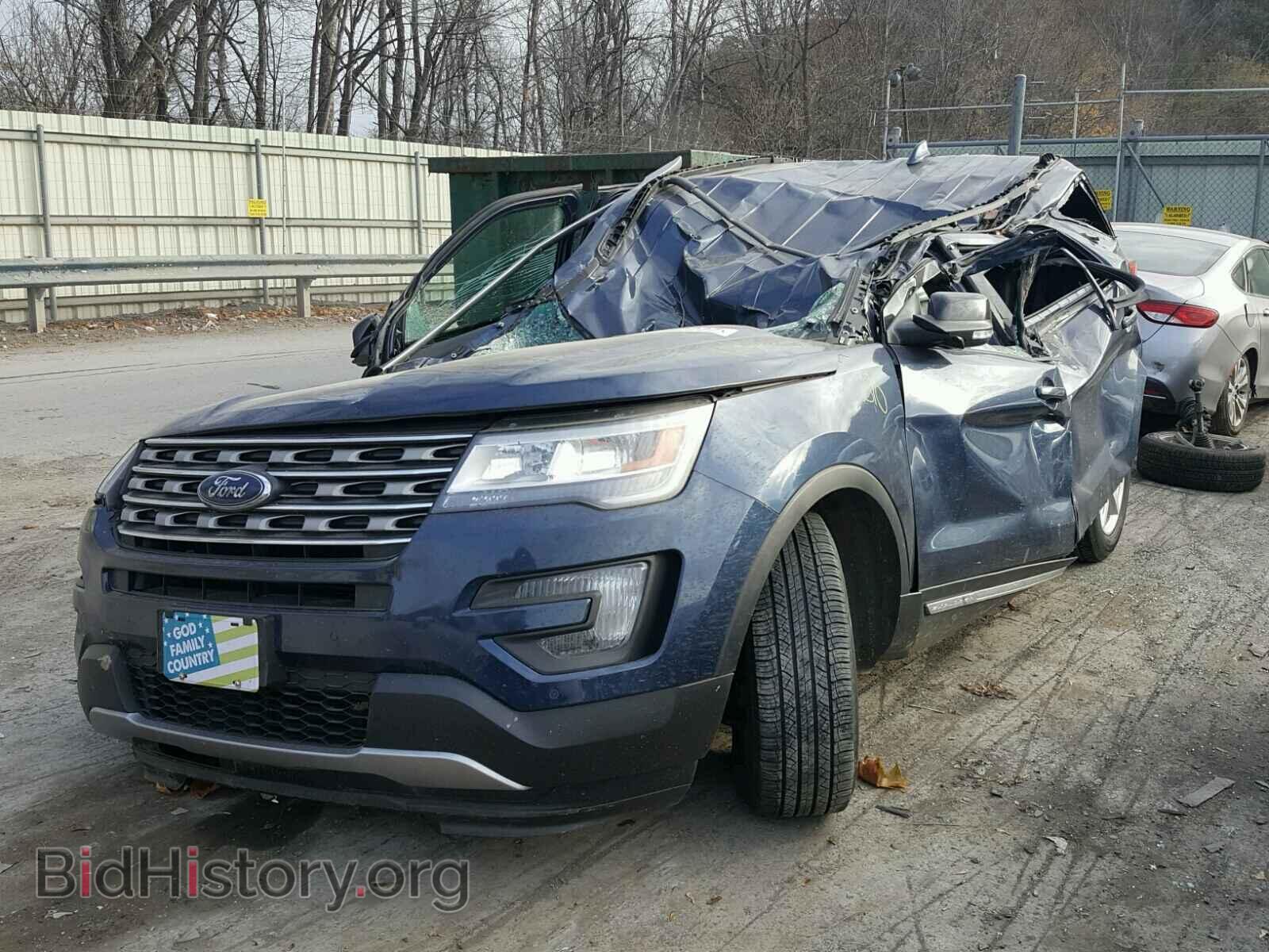 2016 FORD EXPLORER - VIN: 1FM5K8D86GGA33418 - Фото 2