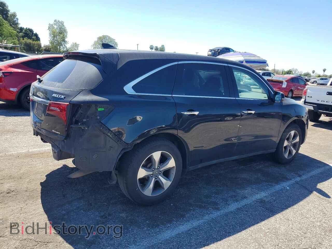 2016 ACURA MDX - VIN: 5FRYD4H22GB002699 - Фото 3