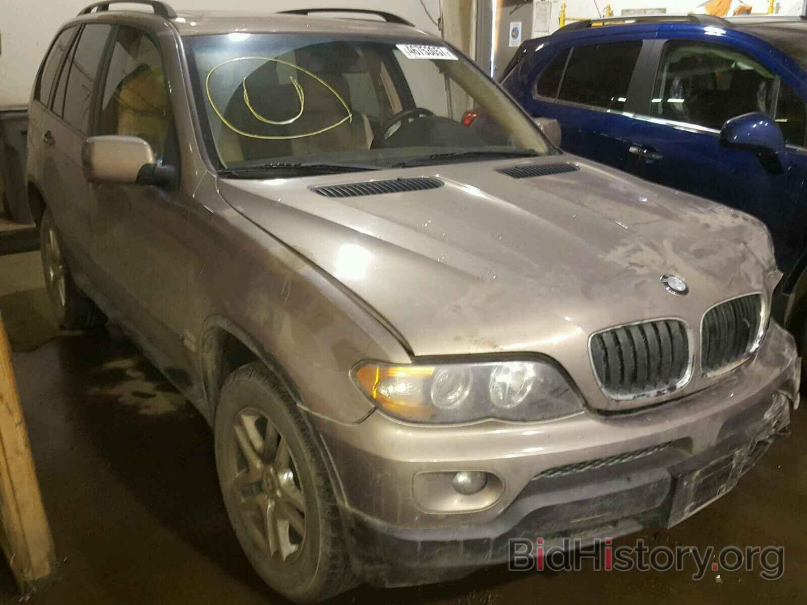 Photo 5UXFA13524LU40406 - BMW X5 2004