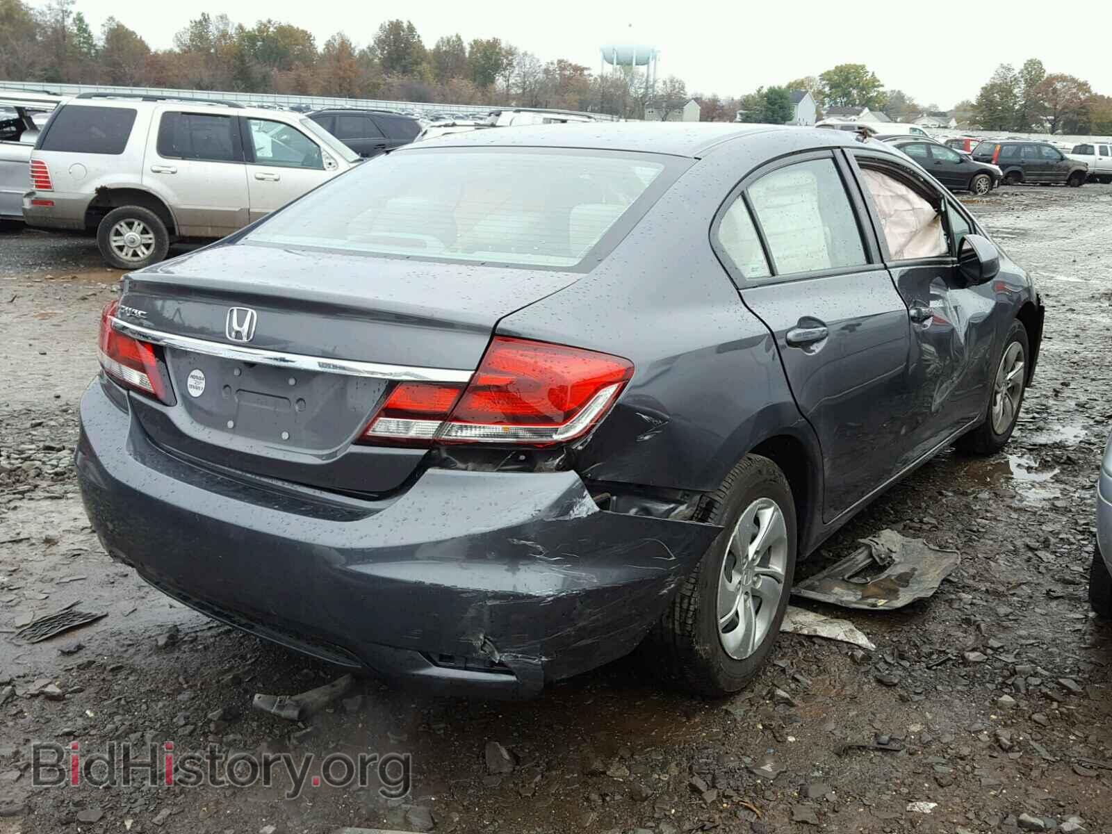 2013 HONDA CIVIC - VIN: 2HGFB2F58DH521148 - Фото 4