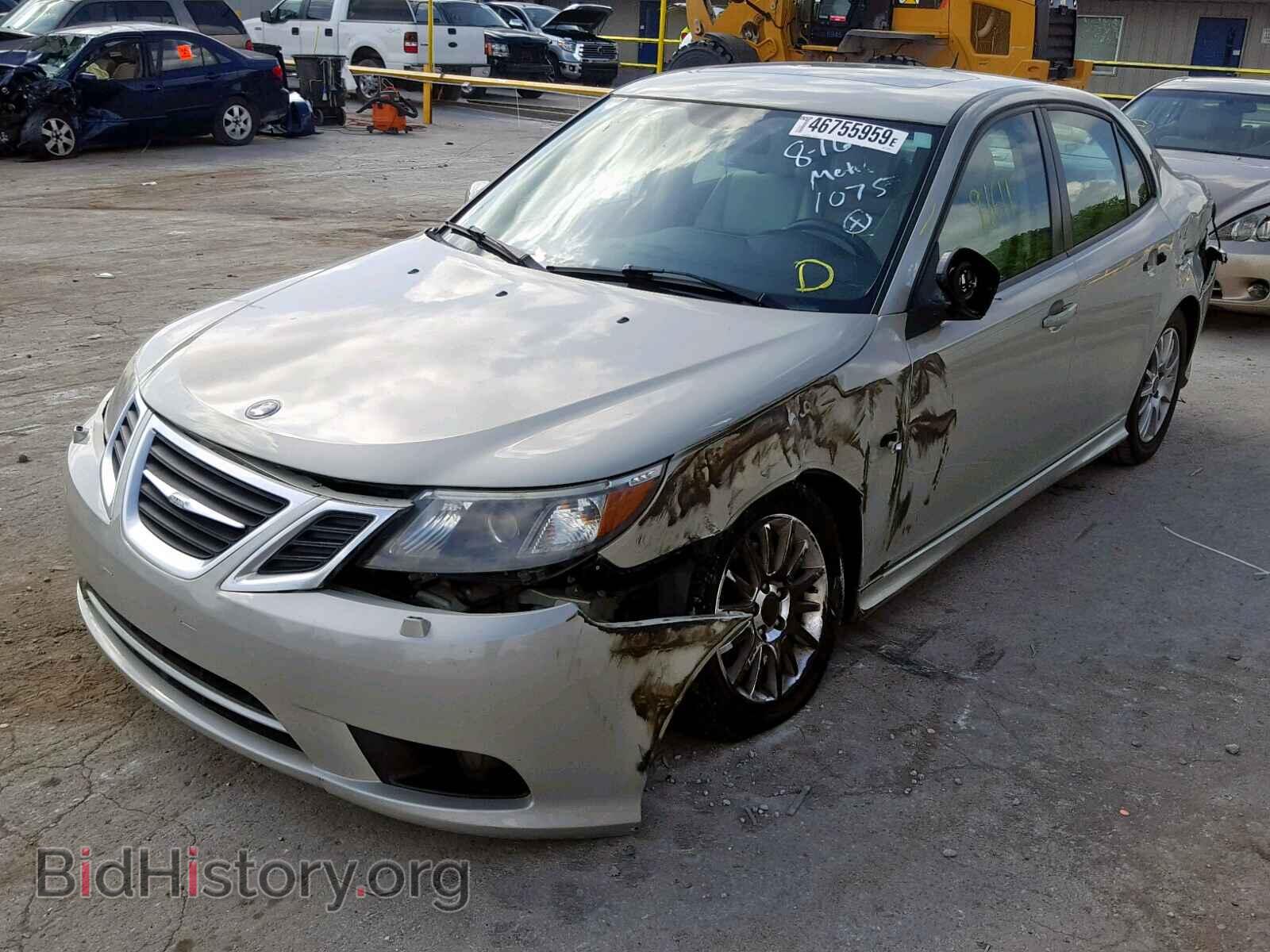 2008 SAAB 9 3 - VIN: YS3FB49YX81111075 - Фото 2