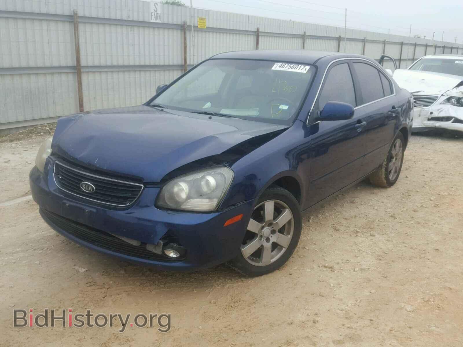 2007 KIA OPTIMA - VIN: KNAGE123775115430 - Фото 2