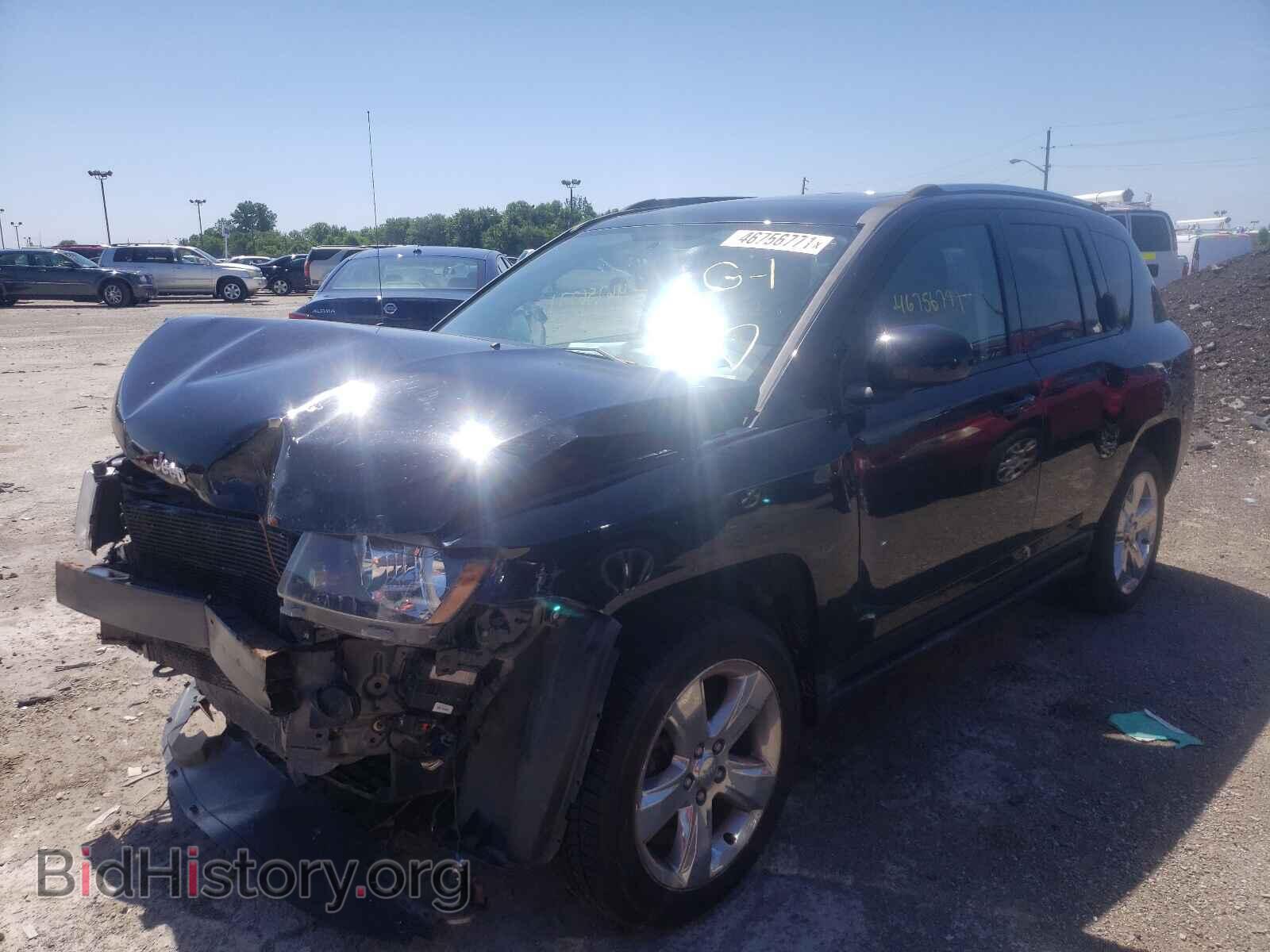 2015 JEEP COMPASS - VIN: 1C4NJDEB3FD366122 - Фото 2