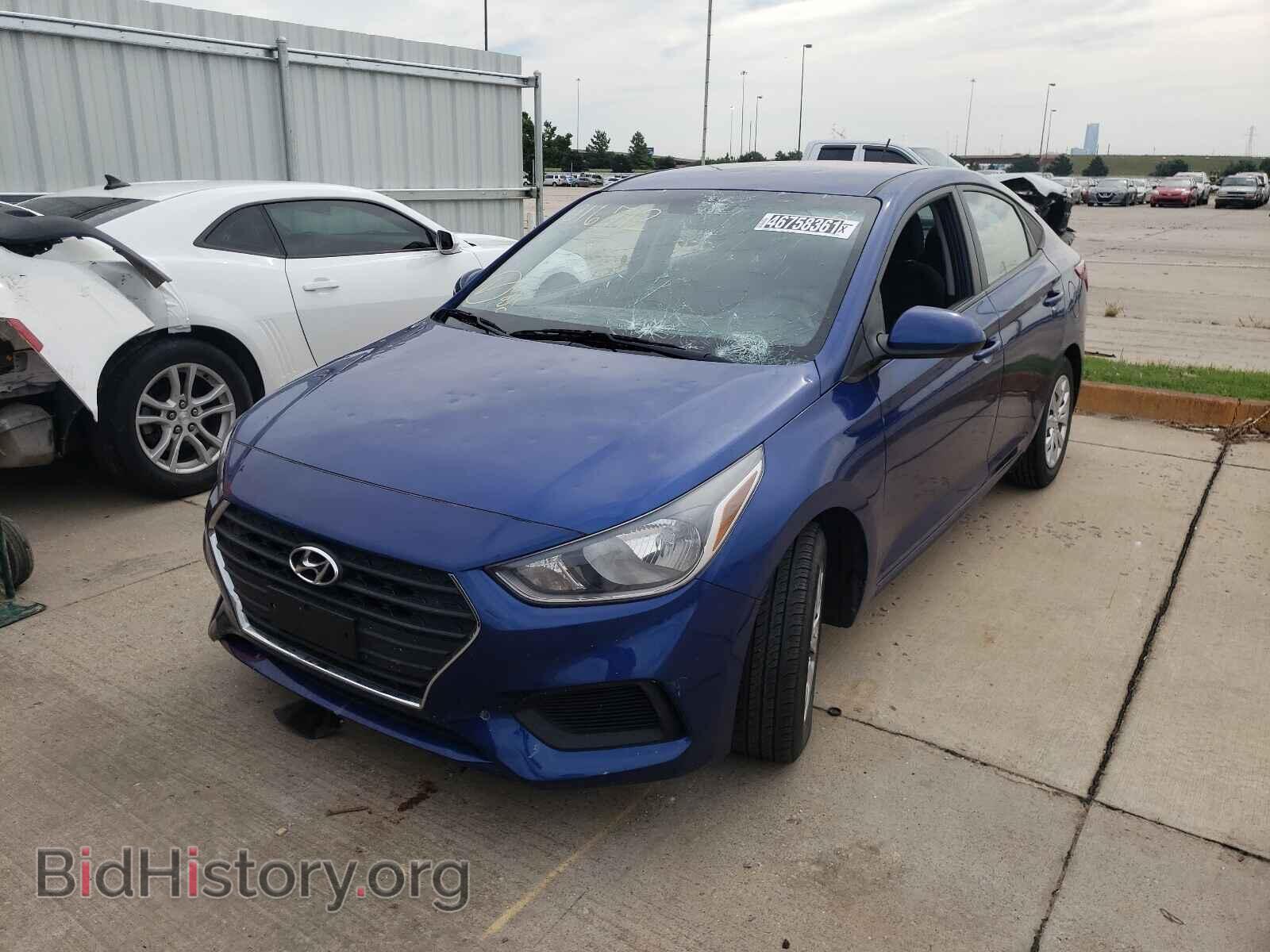 2018 HYUNDAI ACCENT - VIN: 3KPC24A33JE016712 - Фото 2