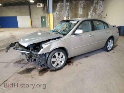 2008 Kia OPTIMA LX, серебристый — VIN KNAGE123485222243, Copart