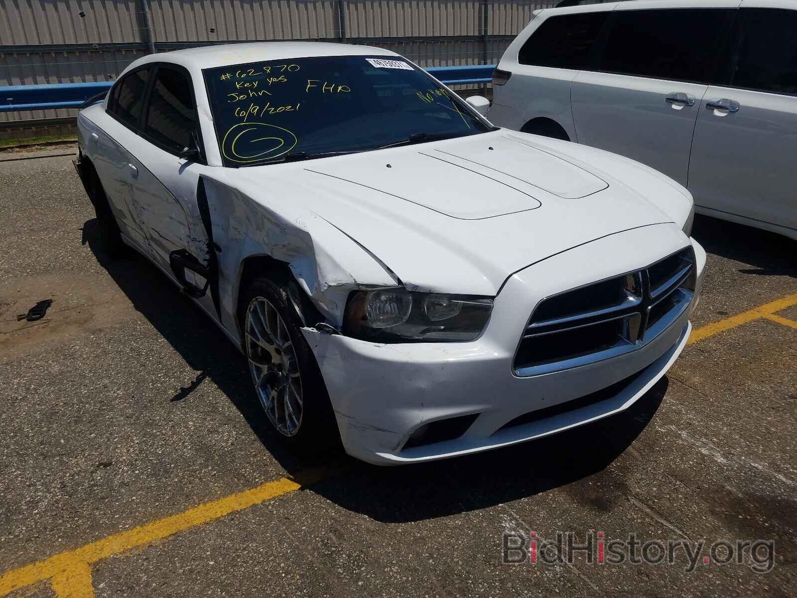 Photo 2C3CDXBG7EH168827 - DODGE CHARGER 2014