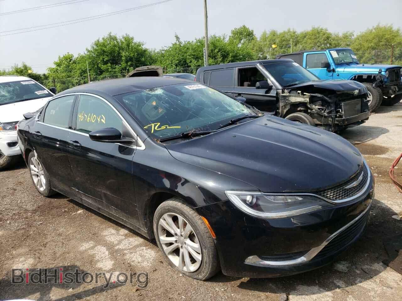 Фотография 1C3CCCAB7FN637702 - CHRYSLER 200 2015