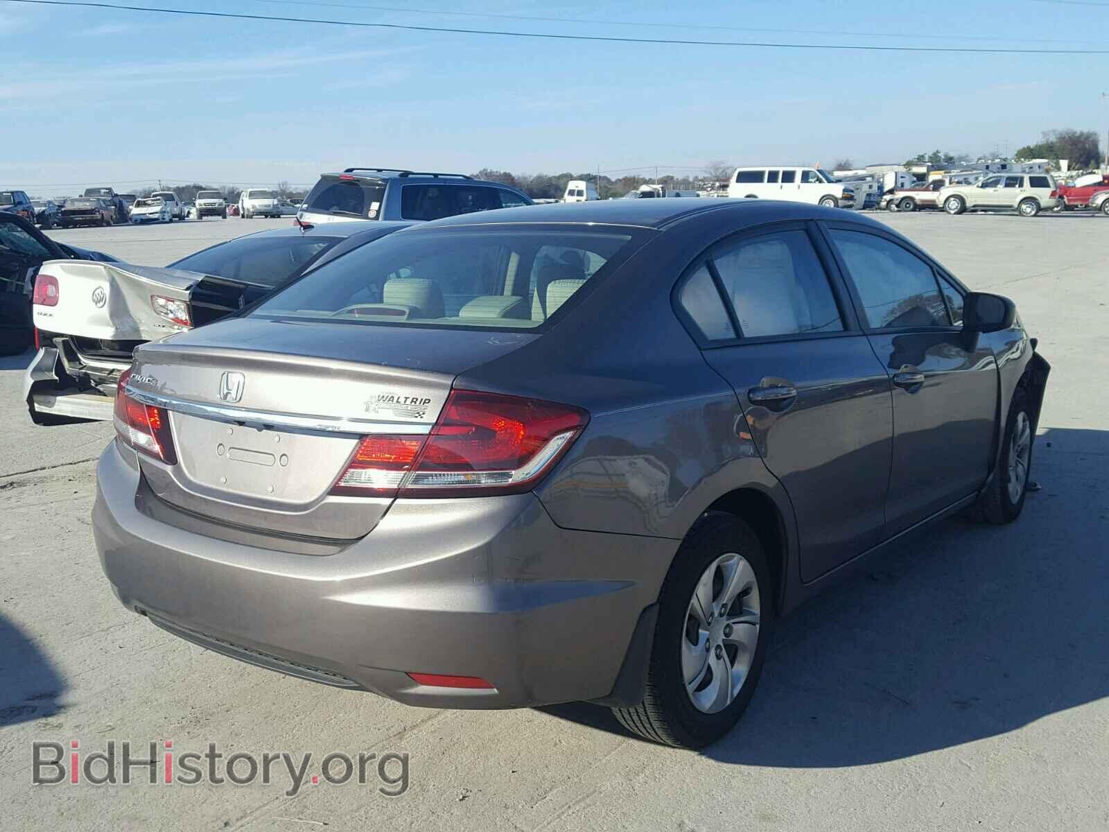 2014 HONDA CIVIC - VIN: 19XFB2F57EE066370 - Фото 4