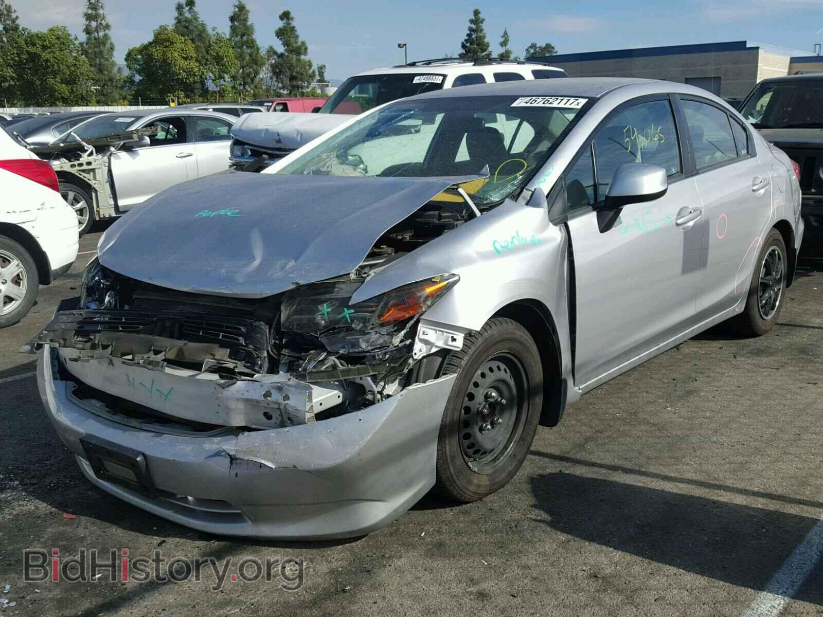 2012 HONDA CIVIC - VIN: 19XFB2F51CE386412 - Фото 2