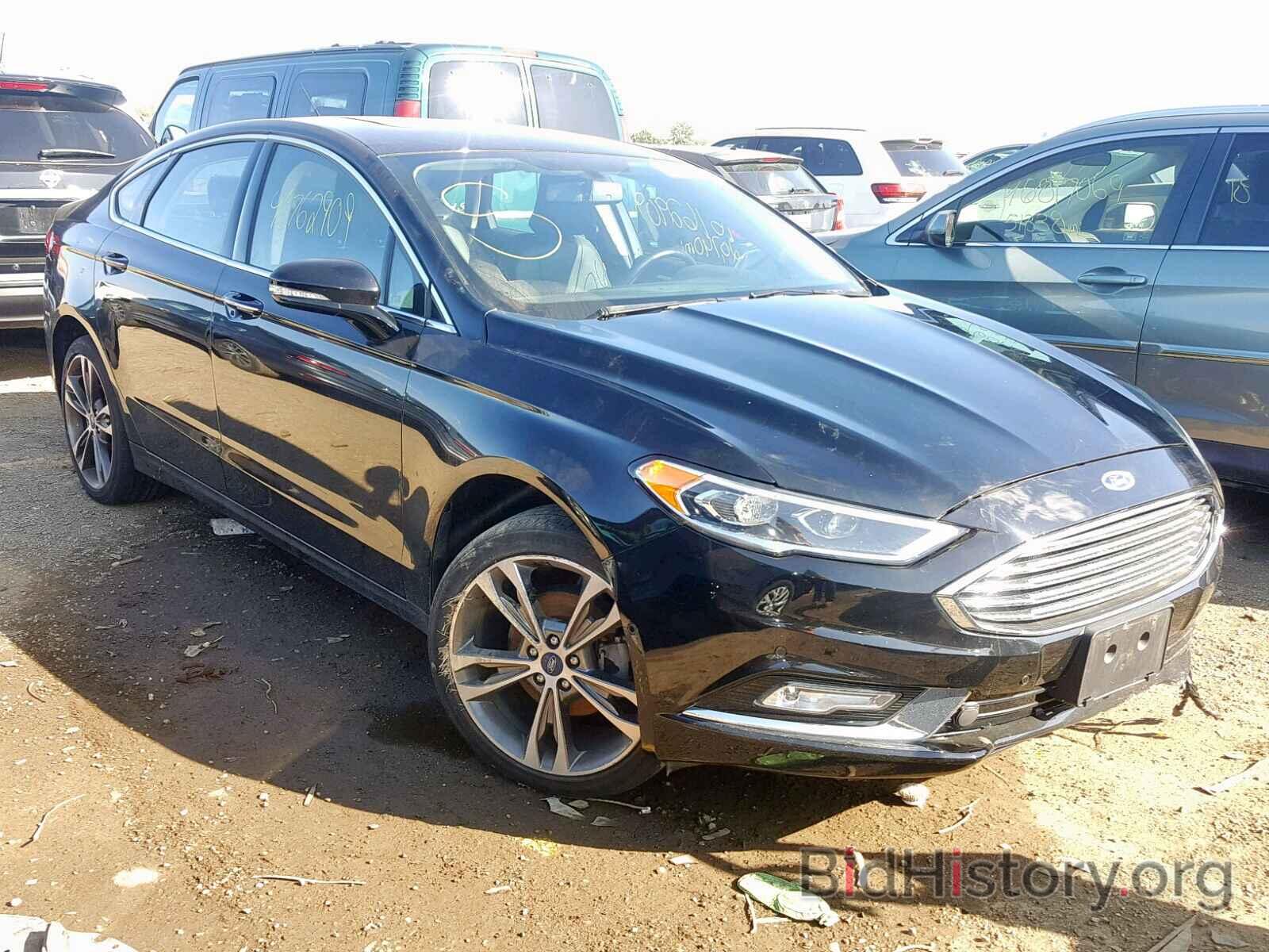 Photo 3FA6P0D92HR100584 - FORD FUSION 2017