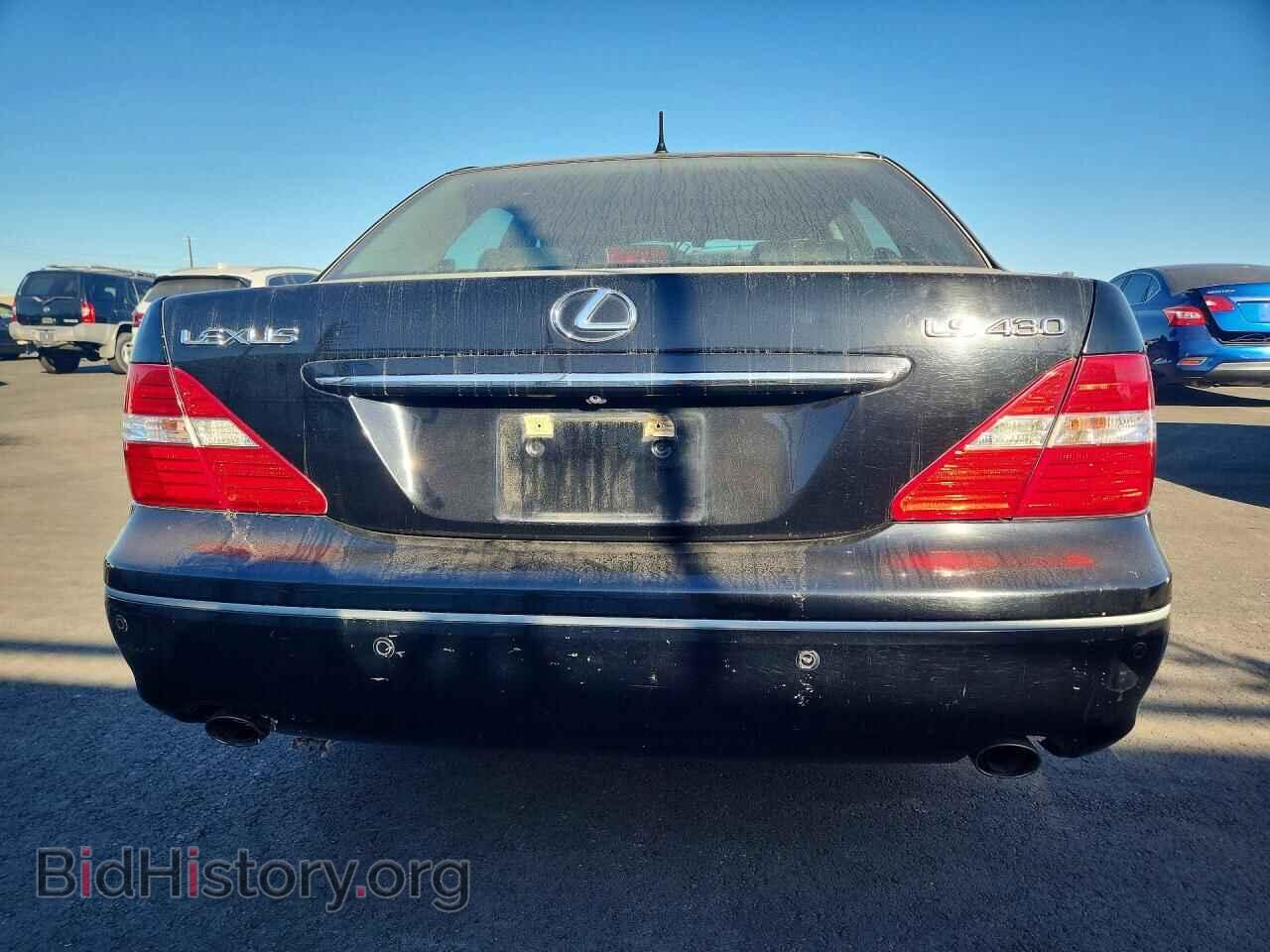 2005 LEXUS LS500 - VIN: JTHBN36F555028893 - Фото 6