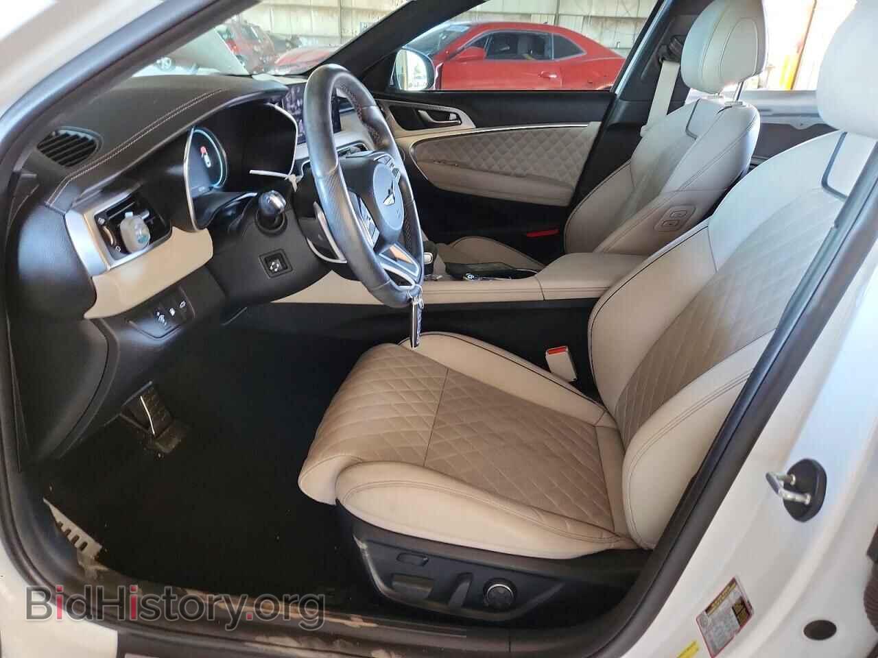 2022 GENESIS G70 - VIN: KMTG54TE0NU095000 - Фото 7