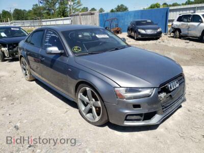2014 Audi A4 A4 Premium, gray — VIN WAUEFAFL7EA075885, Copart