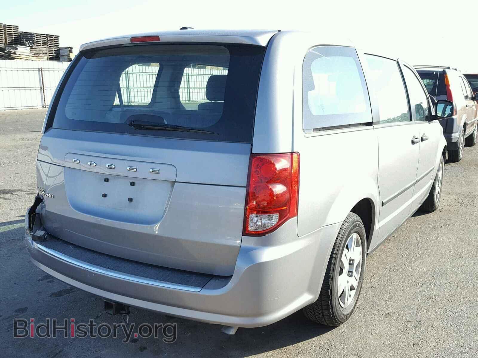 2013 DODGE CARAVAN - VIN: 2C4RDGBG3DR703263 - Фото 4