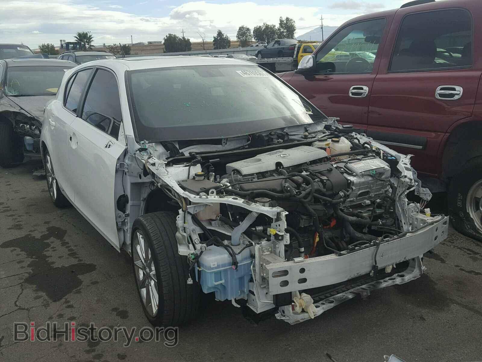 Фотография JTHKD5BH0D2166931 - LEXUS CT 200 2013