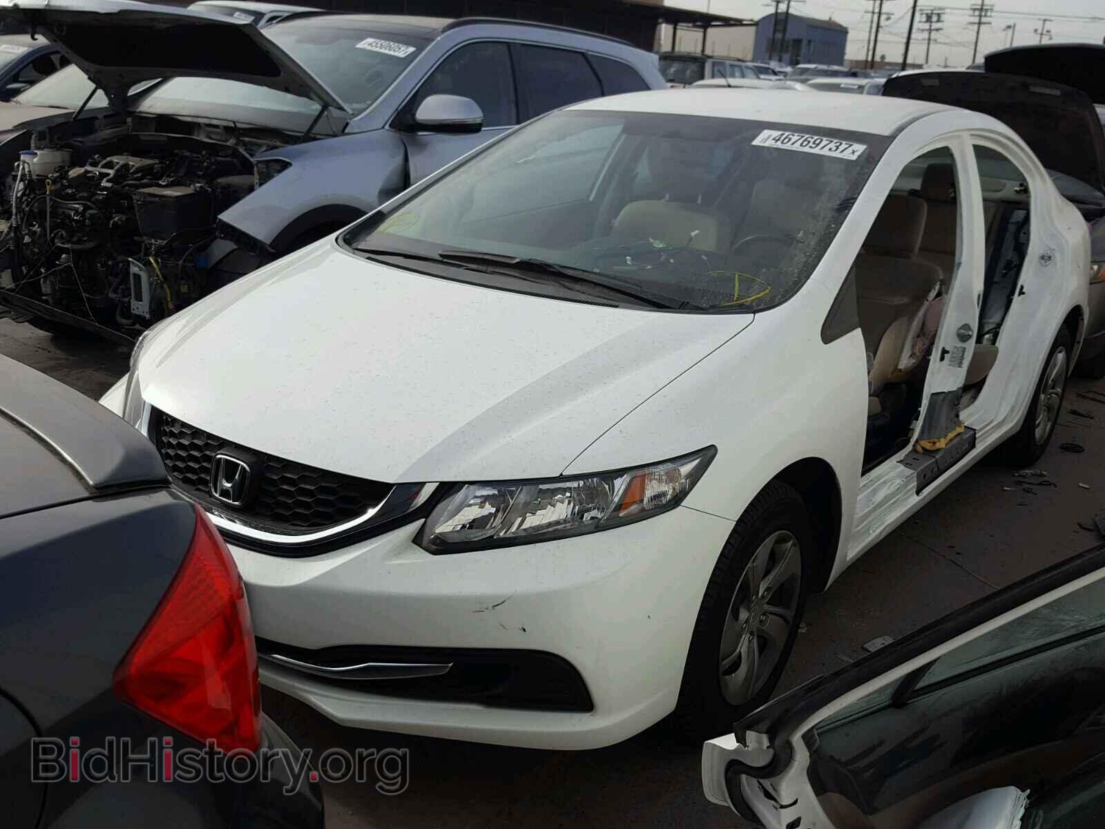 2014 HONDA CIVIC - VIN: 19XFB2F51EE271389 - Фото 2