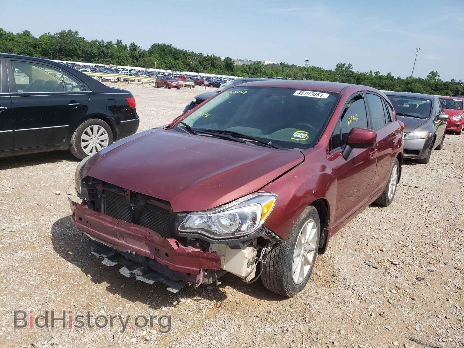 2012 SUBARU IMPREZA - VIN: JF1GPAB65CH226449 - Фото 2