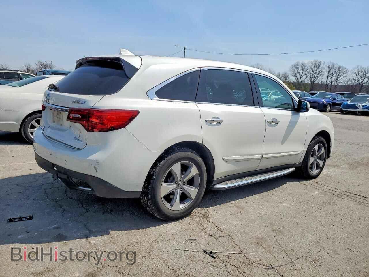 2014 ACURA MDX - VIN: 5FRYD4H25EB004816 - Фото 3