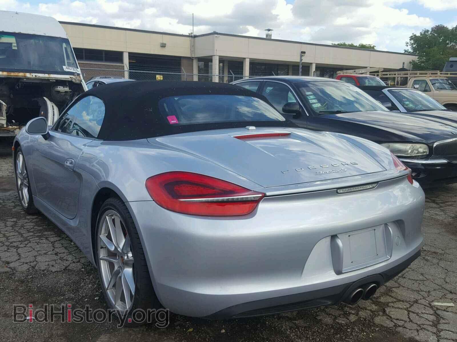 2014 PORSCHE BOXSTER - VIN: WP0CB2A80EK140536 - Фото 3