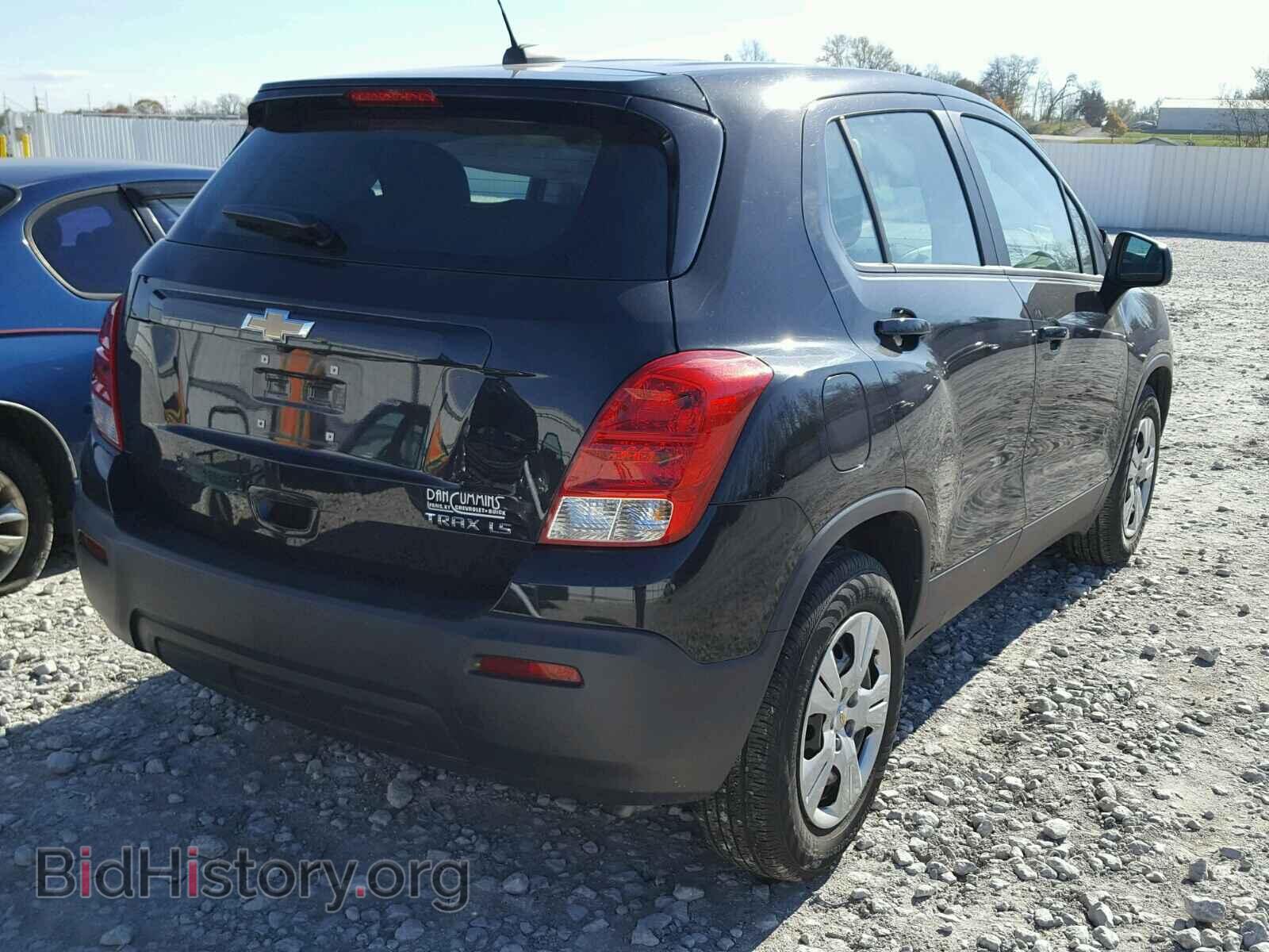 2015 CHEVROLET TRAX - VIN: KL7CJKSB1FB091472 - Фото 4