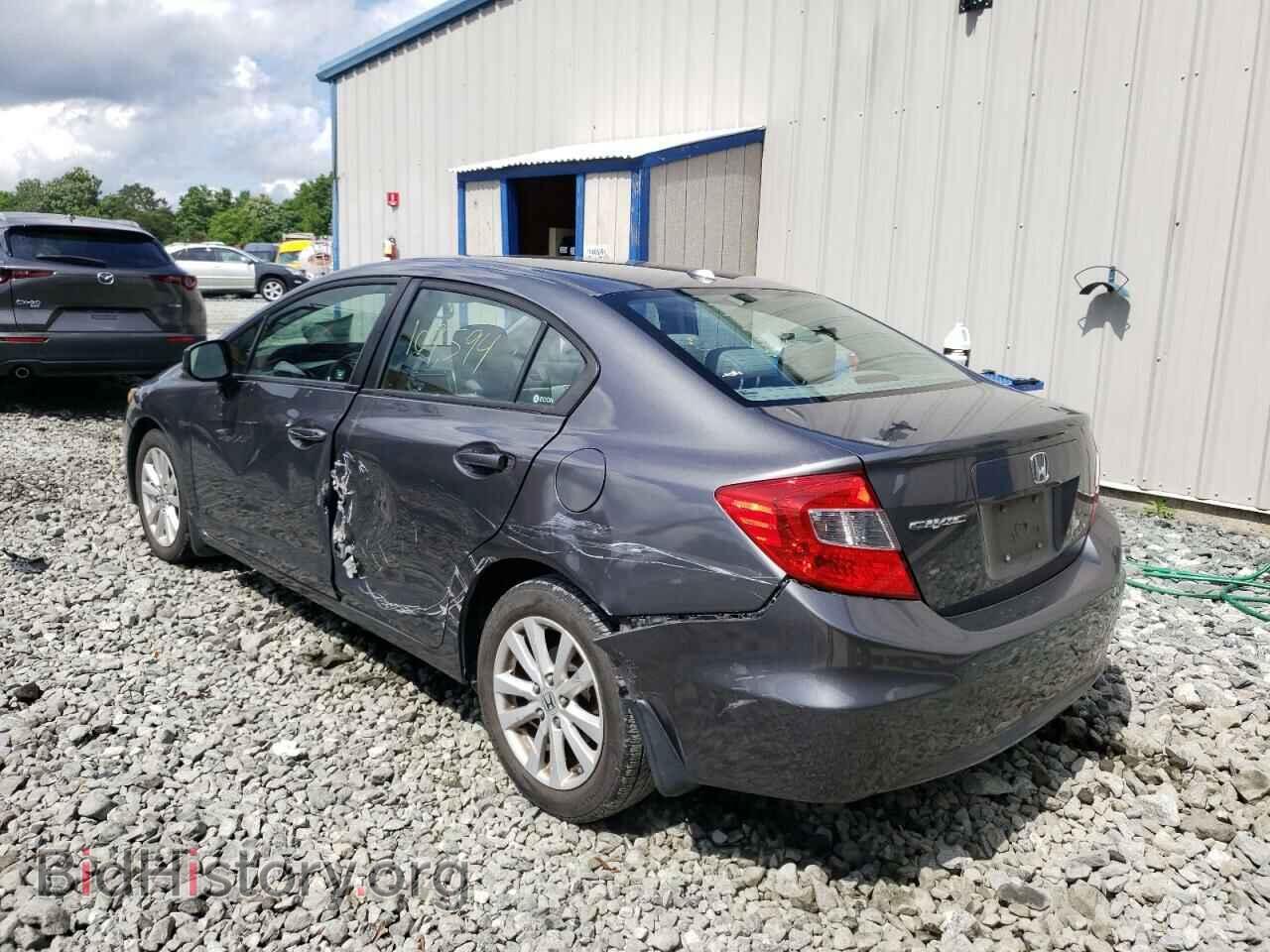2012 HONDA CIVIC - VIN: 19XFB2F93CE026609 - Фото 3