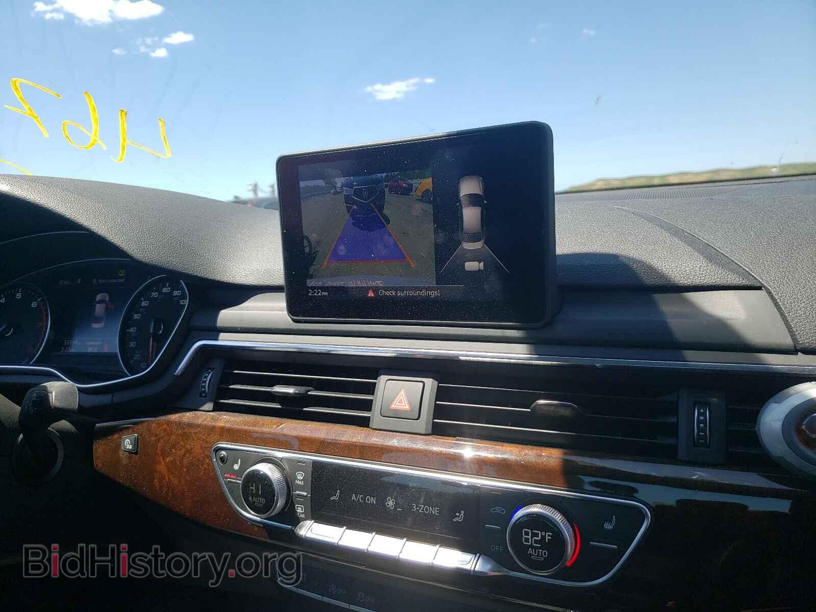 2018 AUDI A4 - VIN: WAUDNAF44JA036446 - Фото 9