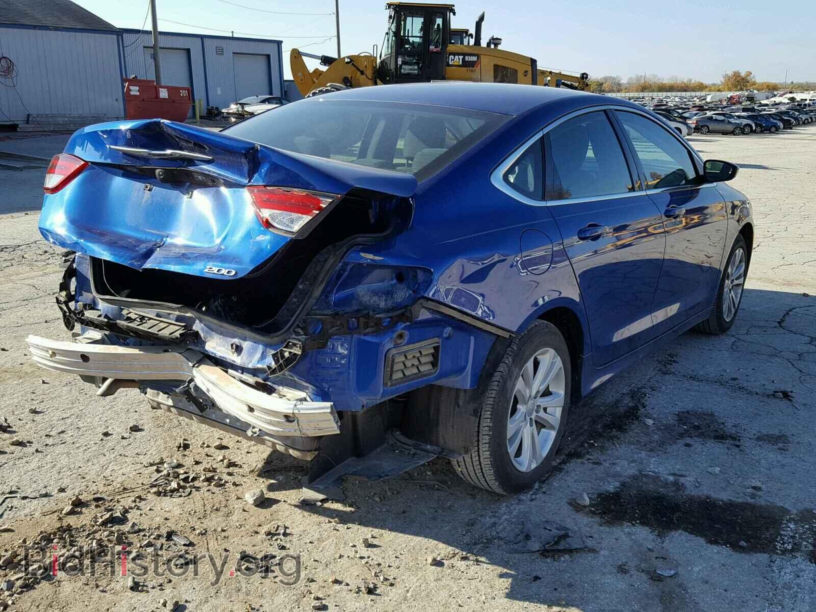 2016 CHRYSLER 200 - VIN: 1C3CCCAB1GN107372 - Фото 4
