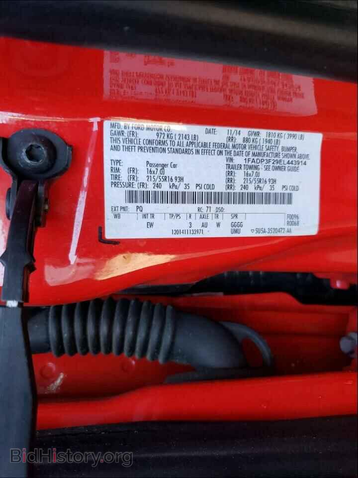 2014 FORD FOCUS - VIN: 1FADP3F29EL443914 - Photo 10