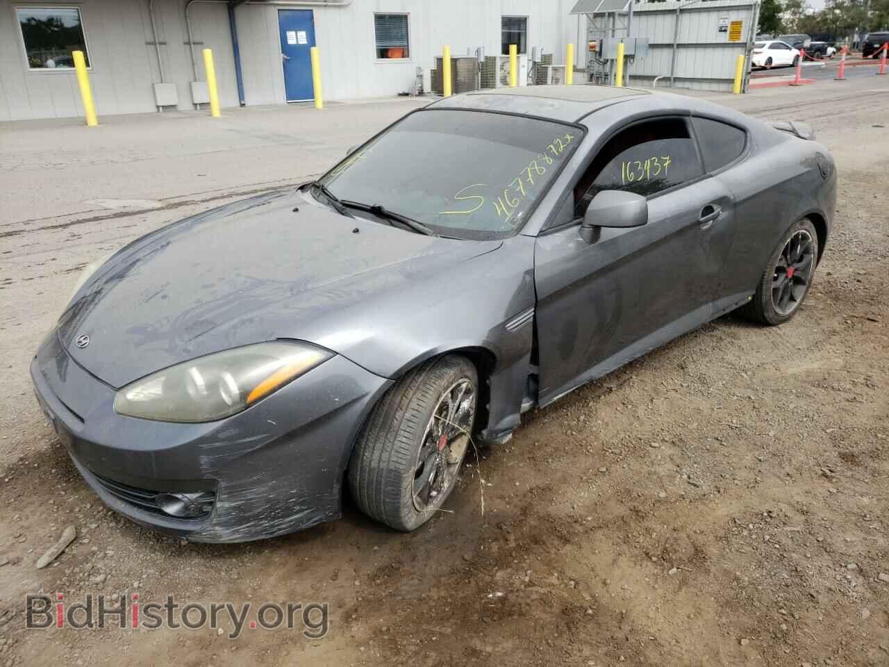 2007 HYUNDAI TIBURON - VIN: KMHHN66FX7U253473 - Фото 2