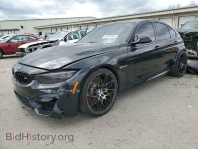 2018 BMW M3, black — VIN WBS8M9C53J5J77982, Copart