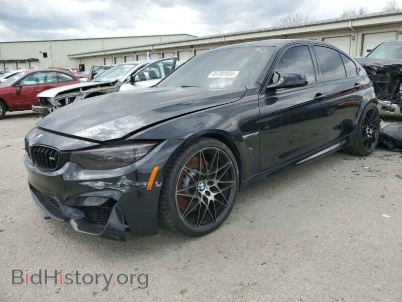 2018 BMW M3 (VIN WBS8M9C53J5J77982) — фото 1 из 13, Copart, повреждение: задняя часть