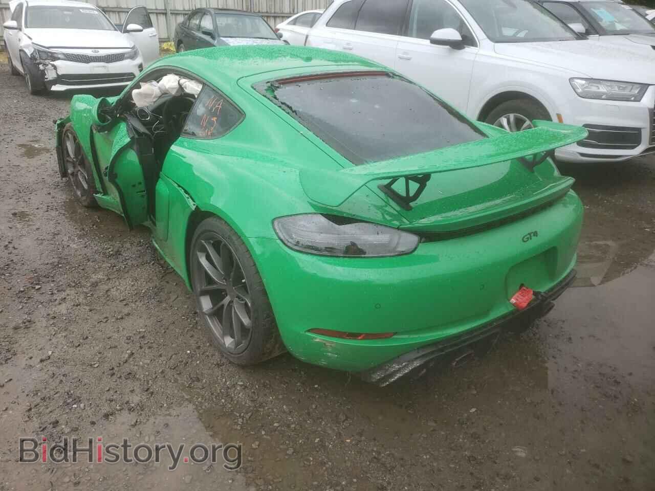 2021 PORSCHE CAYMAN - VIN: WP0AC2A82MS289517 - Фото 3