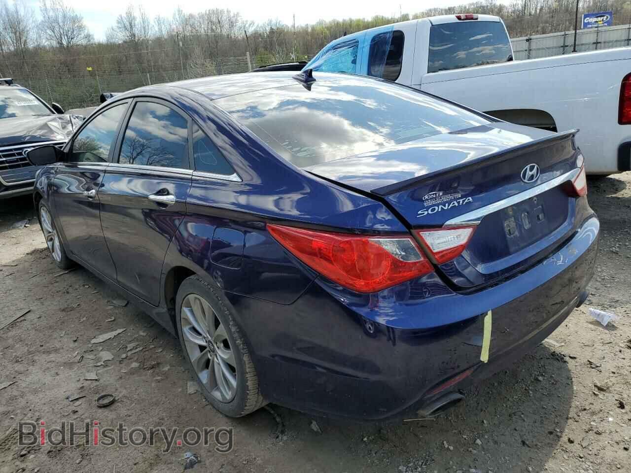 2013 HYUNDAI SONATA - VIN: 5NPEC4AC4DH740964 - Фото 2